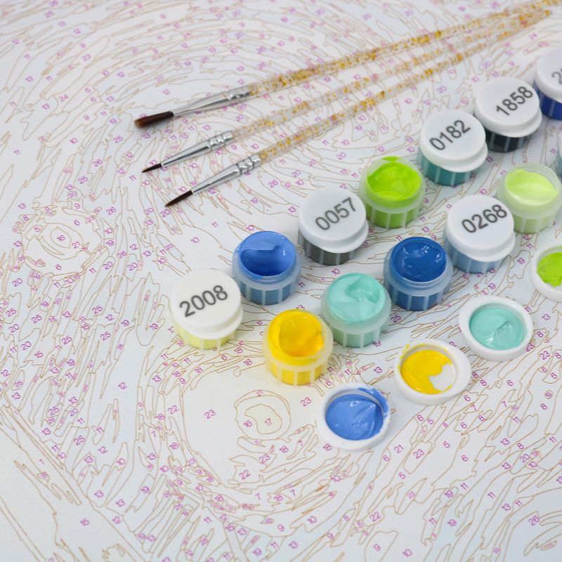 6 Mini Paintings - Italian ''Dolce Vita'' Set