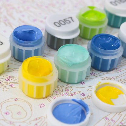 6 Mini Paintings - Italian ''Dolce Vita'' Set